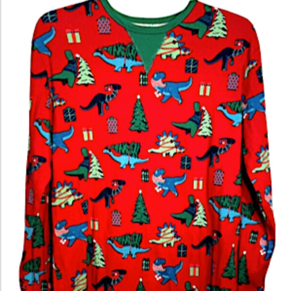 Shirts Mens Christmas Pajama Top Medium